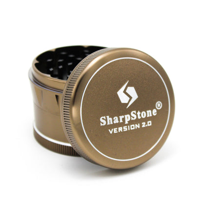 SharpStone® V2 Hard Top 4 Piece Herb Grinder